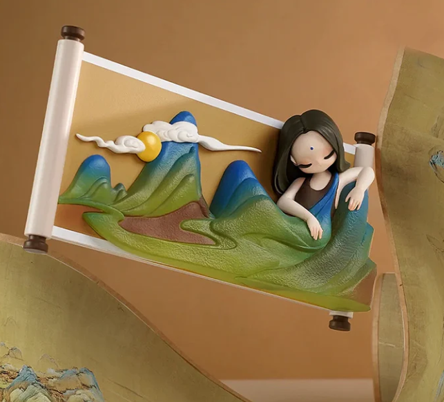 Sleep Chinese Scrolls Series Blind Box - POPBOXSS