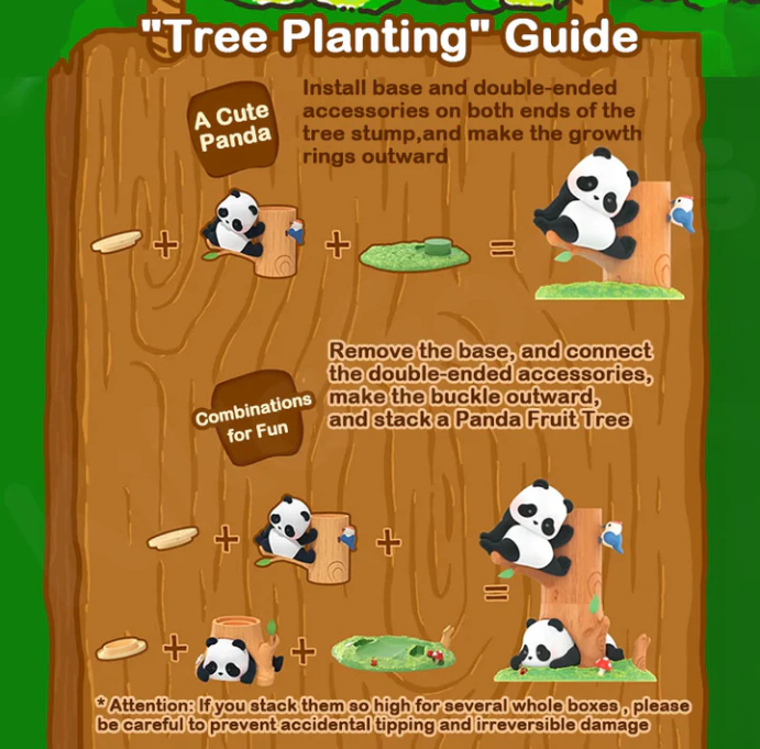 Panda Roll Fruit Tree Series Blind Box - POPBOXSS