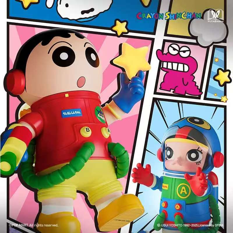 MEGA SPACE MOLLY 400%+100% Crayon Shinchan - POPBOXSS