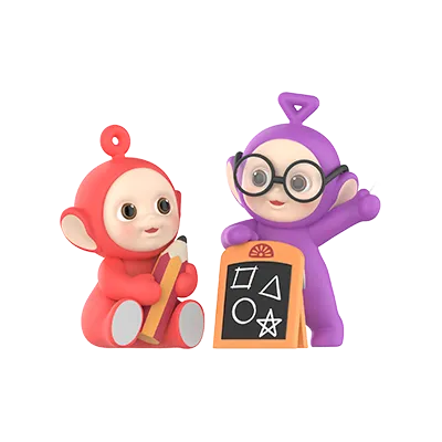 Teletubbies-Companion Series Figures, Blind Box - POPBOXSS