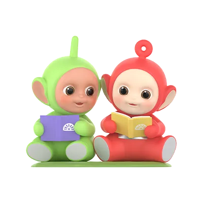 Teletubbies-Companion Series Figures, Blind Box - POPBOXSS