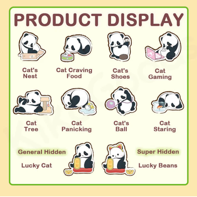 Panda Roll Pandas Are Also Cats Series Blind Box - POPBOXSS