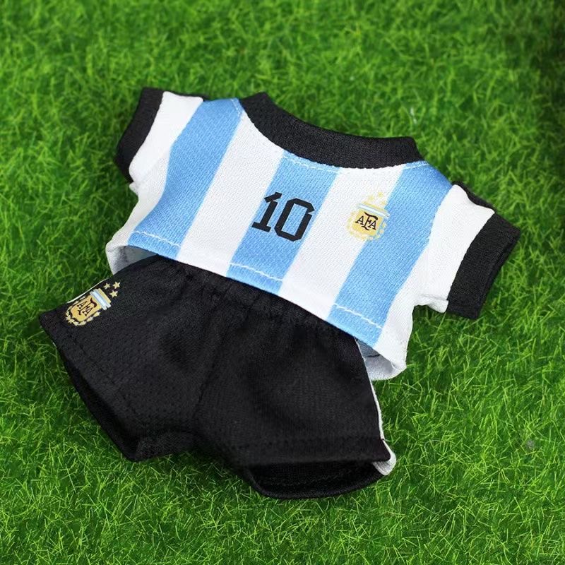 First, second and third generation labubu baby clothes football jersey(No Dolls)labubu clothes - POPBOXSS