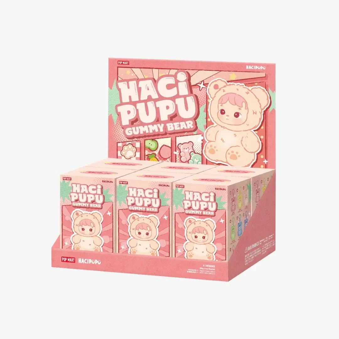 HACIPUPU Gummy Bear Series-Vinyl Plush Pendant Blind Box - POPBOXSS