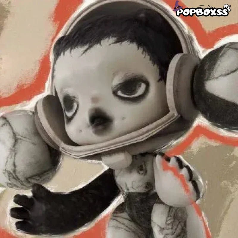 MEGA α SKULLPANDA 400% Egon Schiele - POPBOXSS