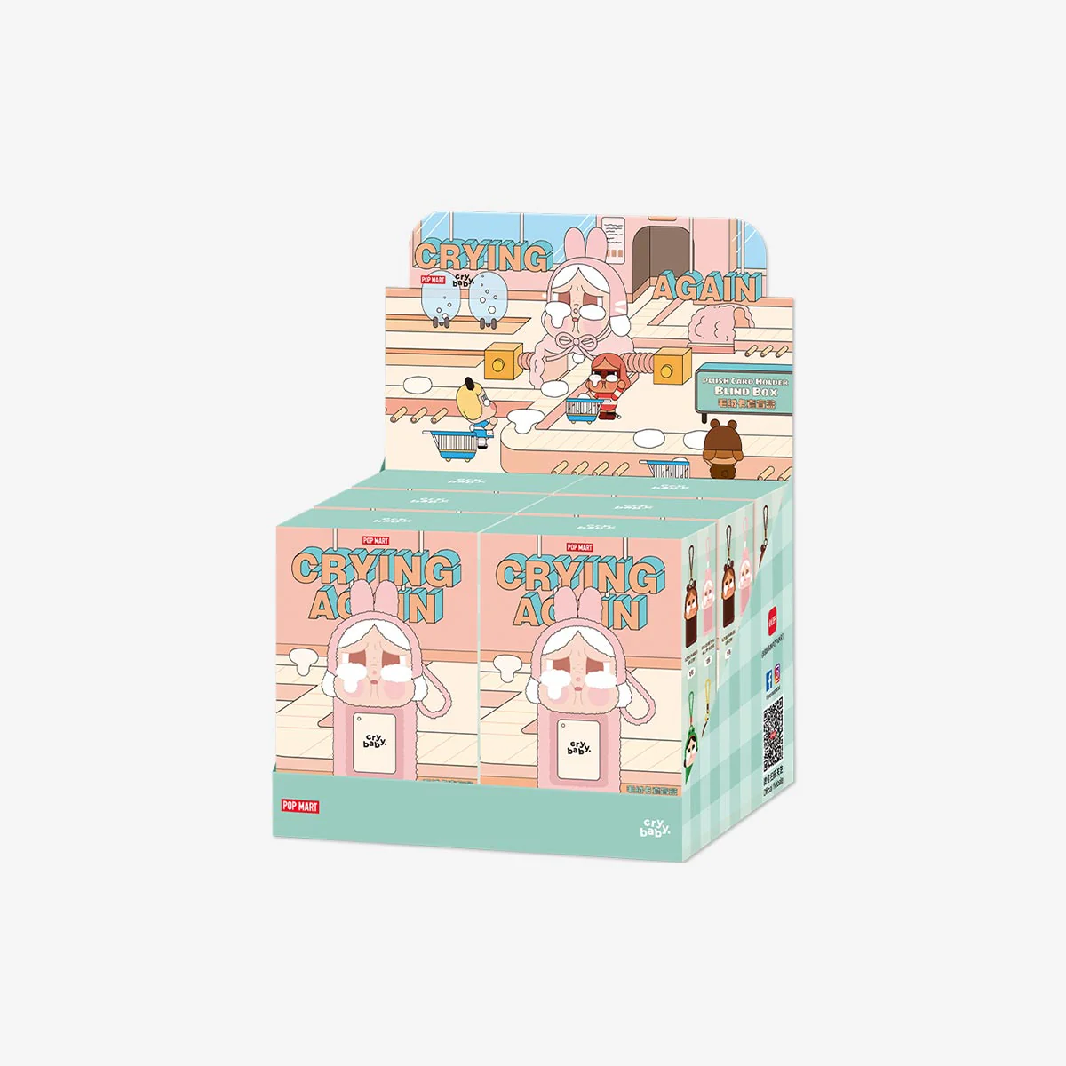 CRYBABY Crying Again Series-Card Holder Blind Box - POPBOXSS