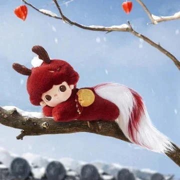 DIMOO Stories in the Cup Series-Auspicious Animal Cotton Doll - POPBOXSS