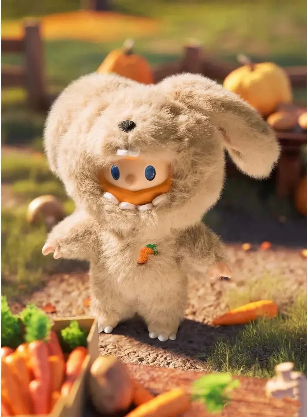 FARMER BOB Ani-Monster Plush Dolls  Blind Box - POPBOXSS