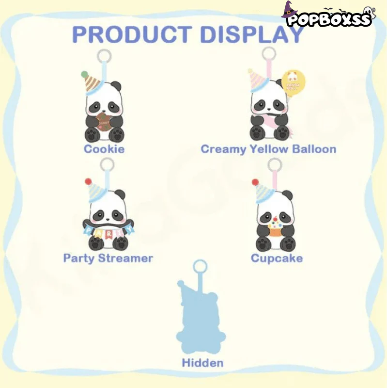 Panda Roll Party Series Plush Blind Box - POPBOXSS