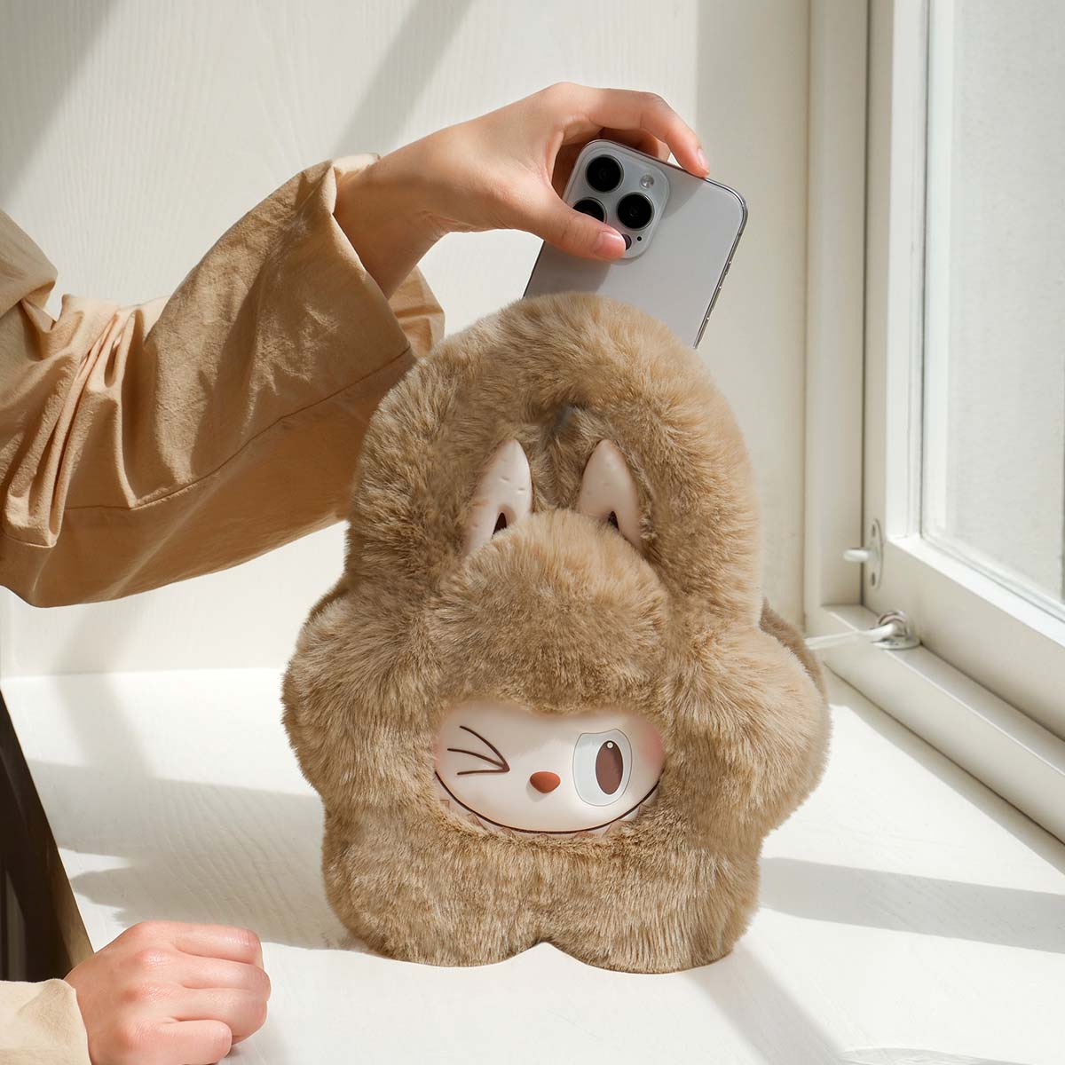 THE MONSTERS LABUBU Classic Series-Plush Flower Bag - POPBOXSS