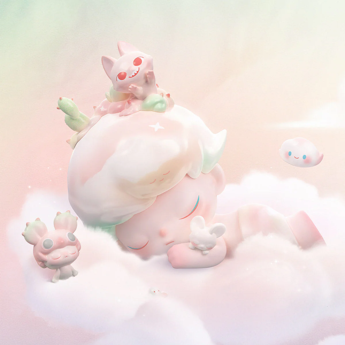 POPMART MEGA JUST DIMOO 400% Dreaming of You - POPBOXSS