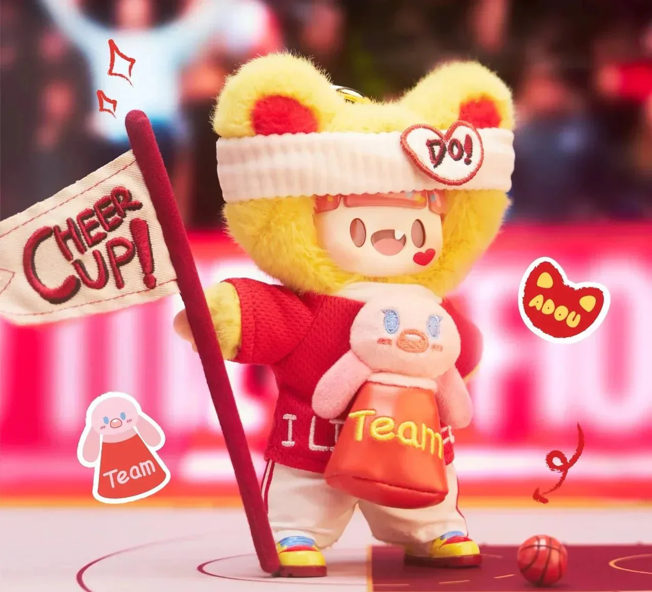 Adou x FuFu You're So Amazing Series Plush Dolls Hanging Card - POPBOXSS