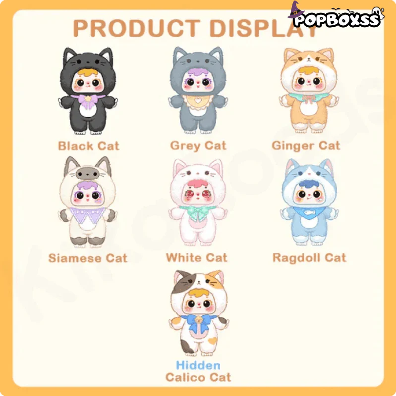 Samuel Little Cat Party Series Plush Blind Box - POPBOXSS