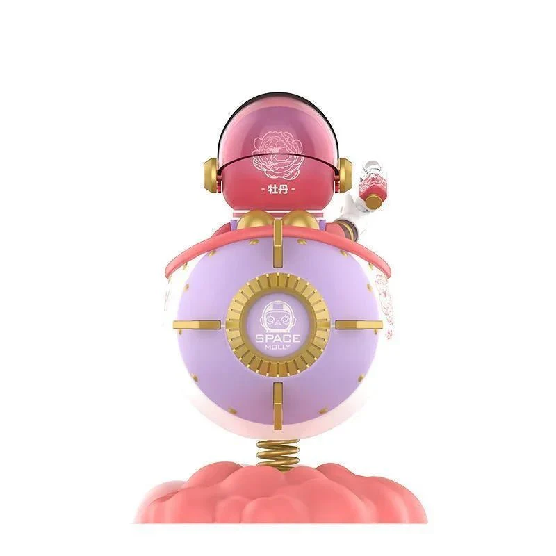 MEGA SPACE MOLLY 100% Blooming Series Peony Figure - POPBOXSS