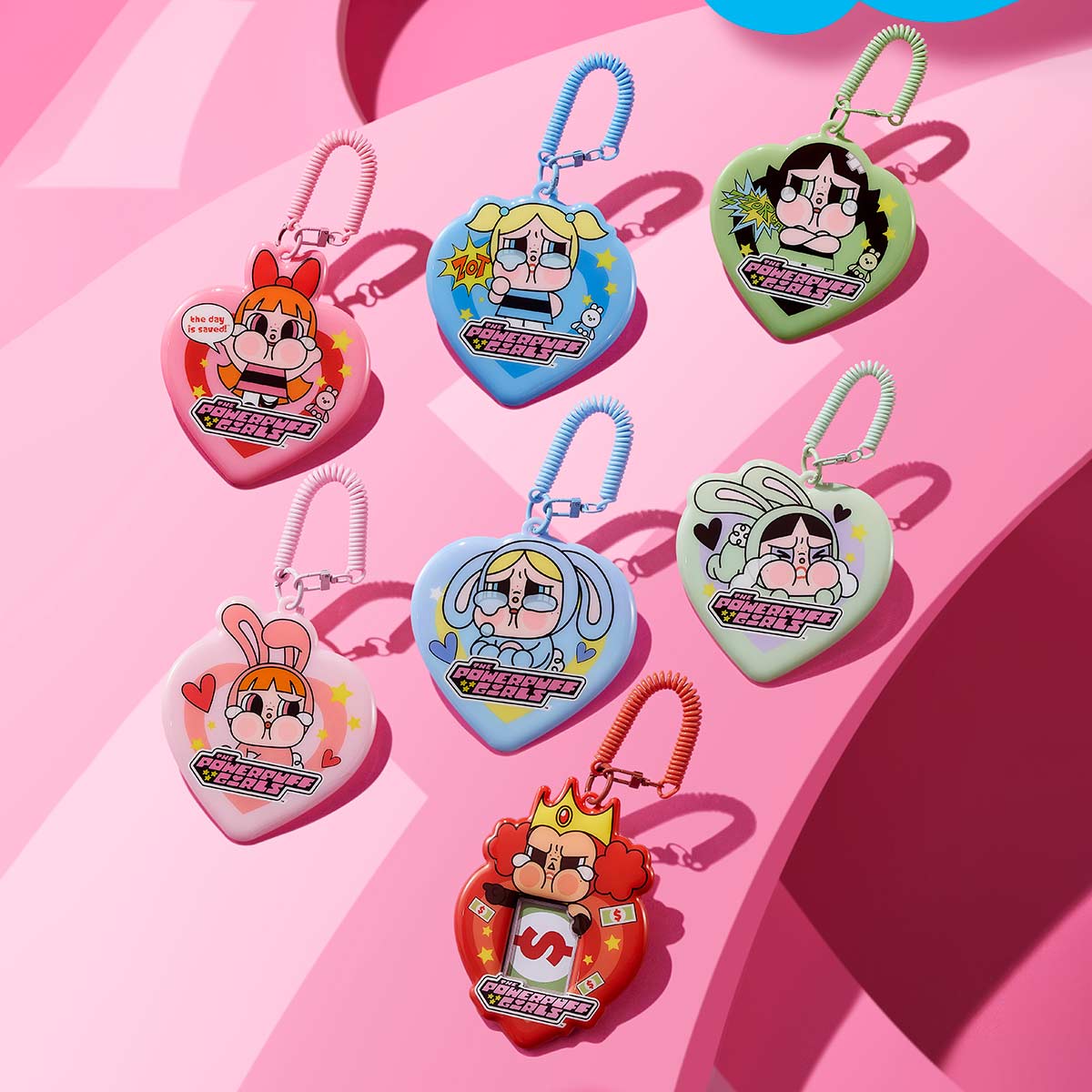 CRYBABY× Powerpuff Girls Series-Card Holder Blind Box - POPBOXSS