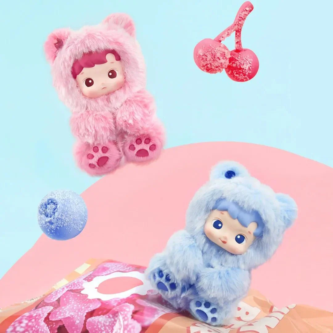 HACIPUPU Gummy Bear Series-Vinyl Plush Pendant Blind Box - POPBOXSS