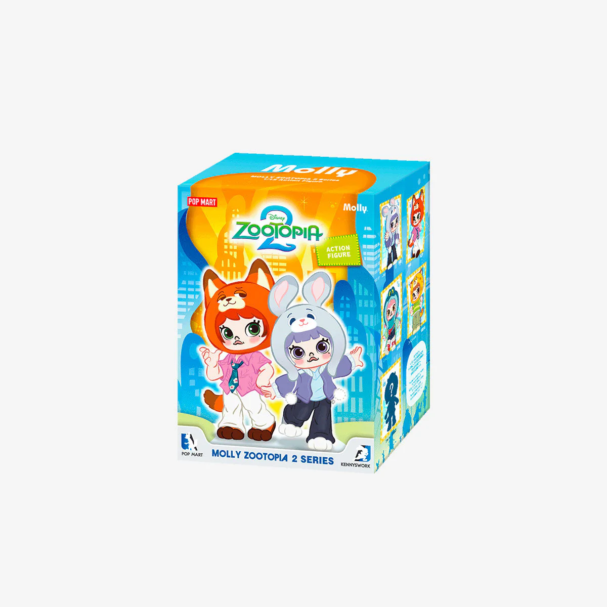MOLLY × Zootopia Co-branded 1/12 Series Action Figures Figures