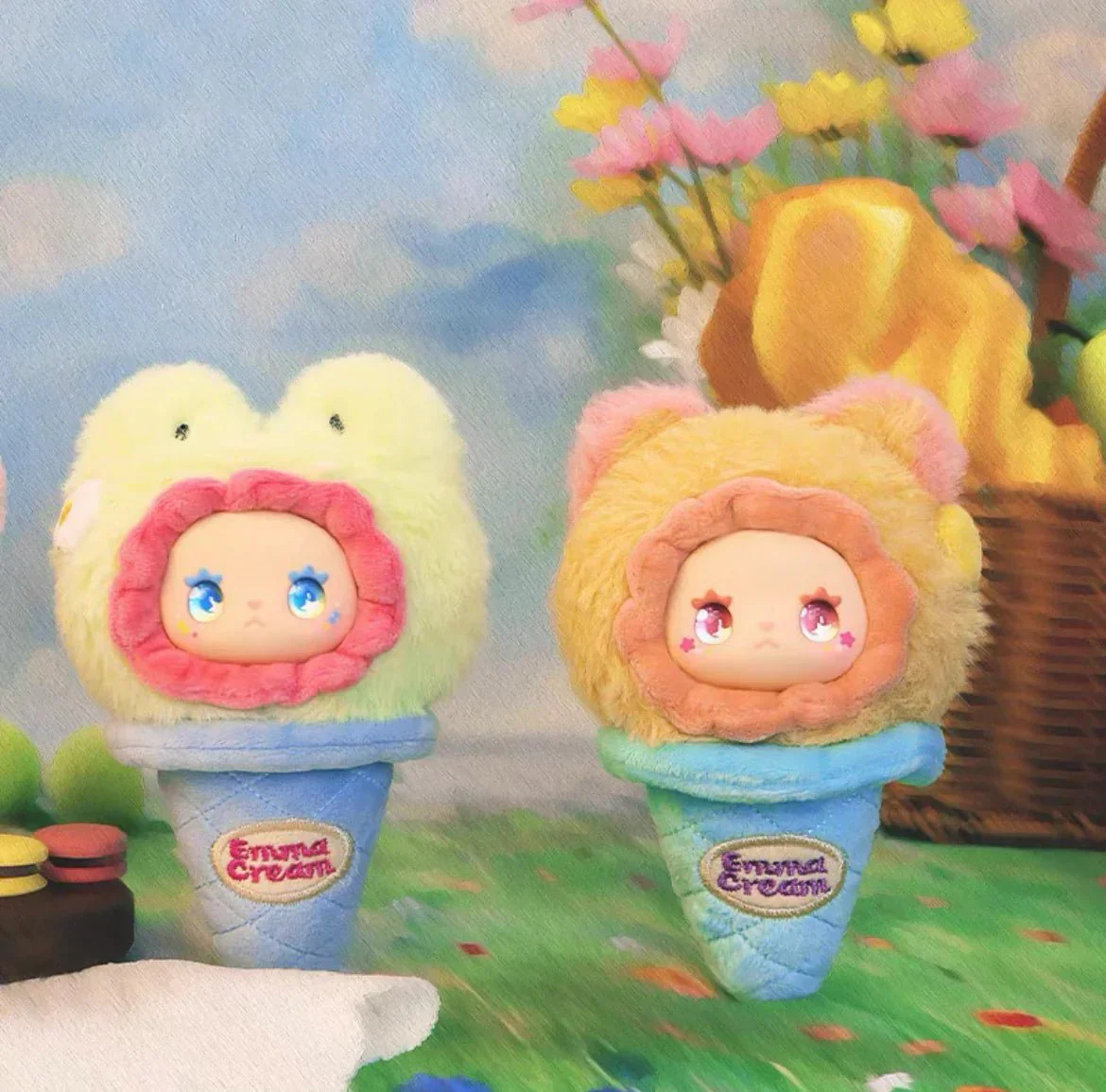 LOVELY EMMA Scoop Ice Cream Series Plush Dolls. Blind Box - POPBOXSS