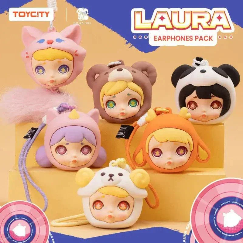 Laura Animal Earphones Bag Series Blind Box - POPBOXSS