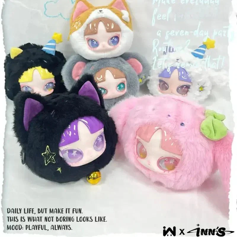 INN'S Let's Party Series Plush Dolls. Blind Box - POPBOXSS