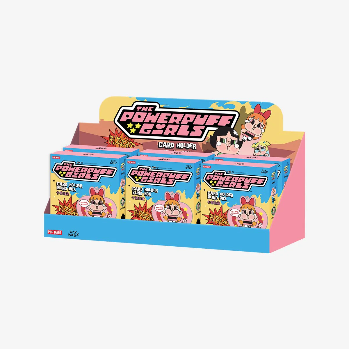 CRYBABY× Powerpuff Girls Series-Card Holder Blind Box - POPBOXSS