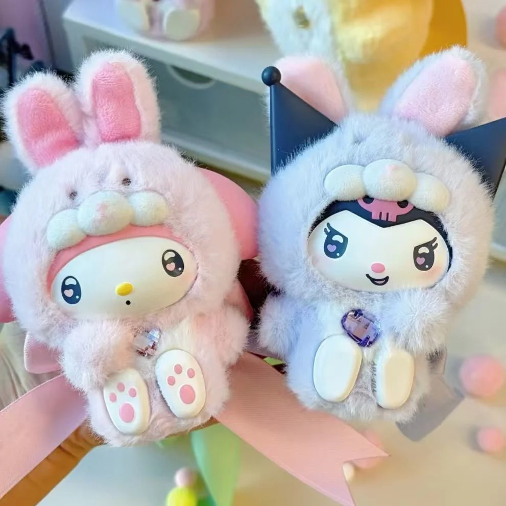 SANRl0 Characters Diamond Bunny Baby Series Plush Blind Box - POPBOXSS