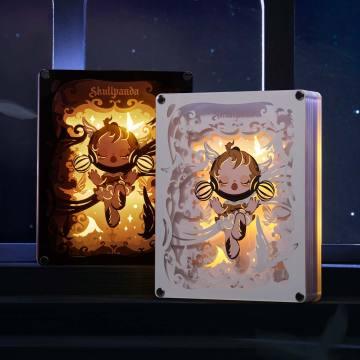 SKULL PANDA lmage Of Reality Series-Paptraft Lamp (Plain Ver) - POPBOXSS