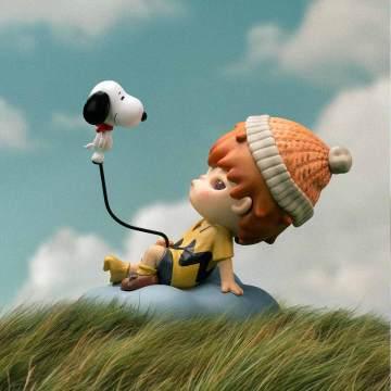 Hirono × Snoopy Figure - POPBOXSS