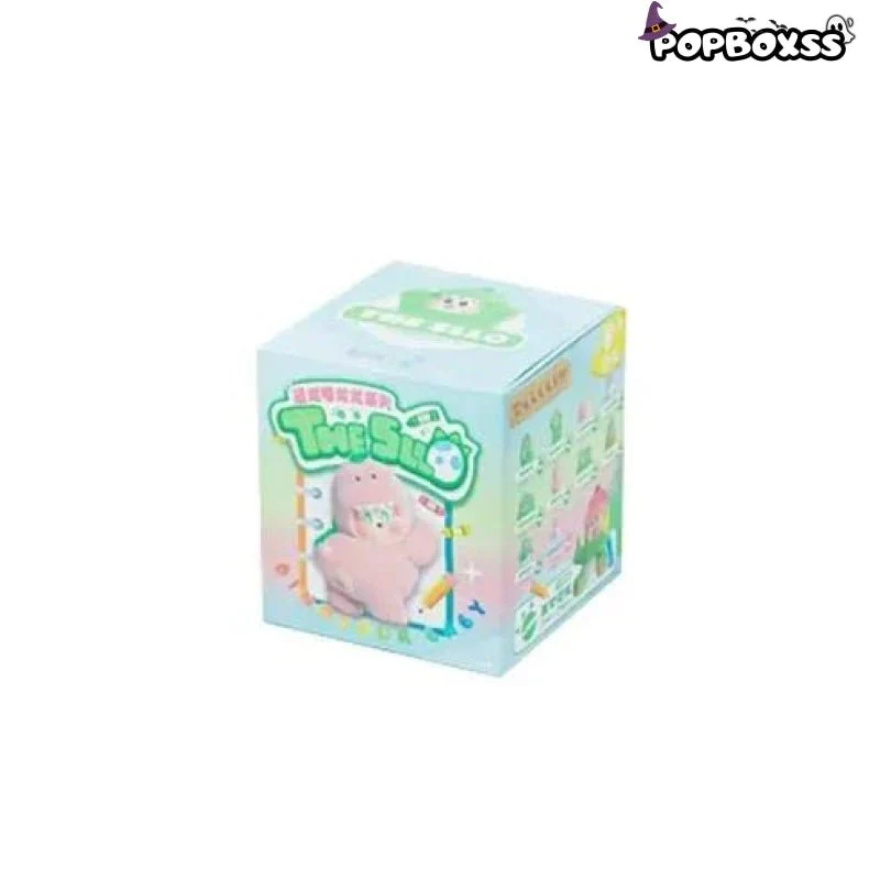 THE SLLO Dinosaur Series PVC Figures. Fuzzy Blind Box - POPBOXSS