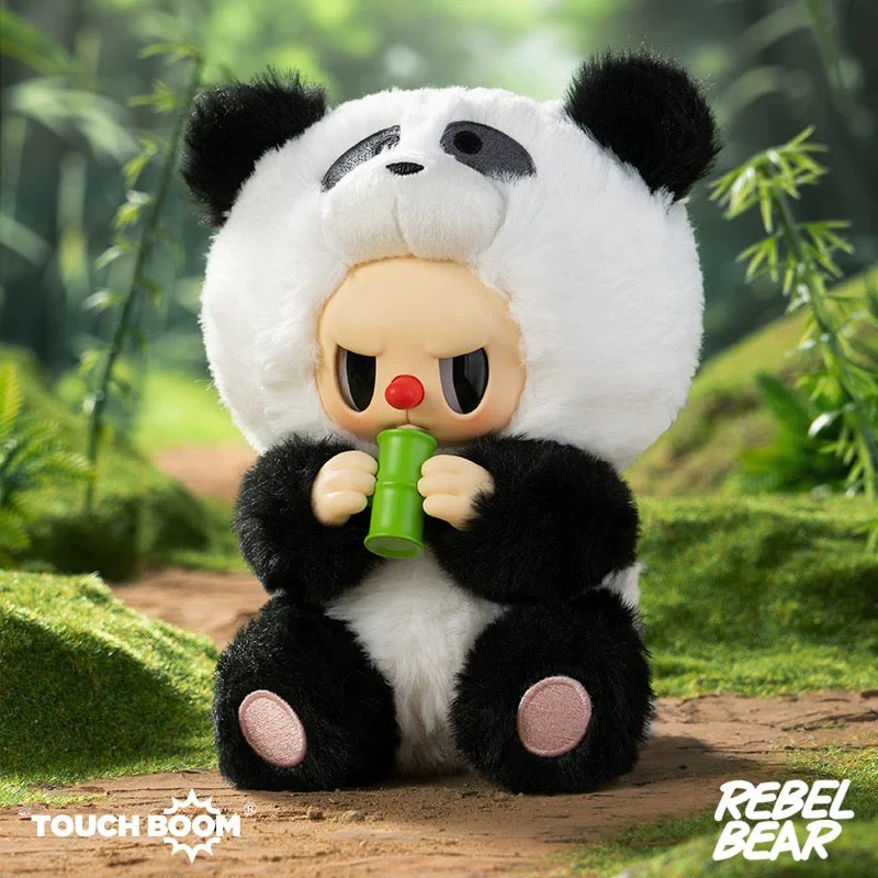REBEL Bear Animal Series Vinyl Plush Blind Box - POPBOXSS
