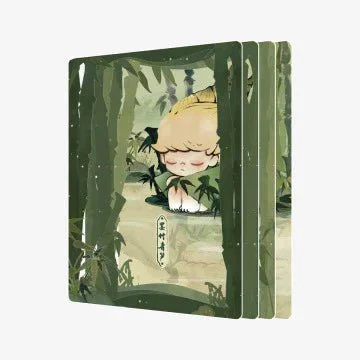 DIMOO Stories in the Cup Series Figures Art Collection Cards - POPBOXSS