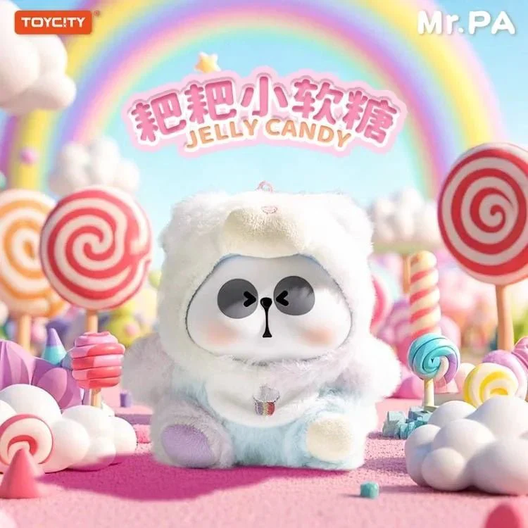 MR.PA Candy Series Plush Dolls. Blind Box - POPBOXSS