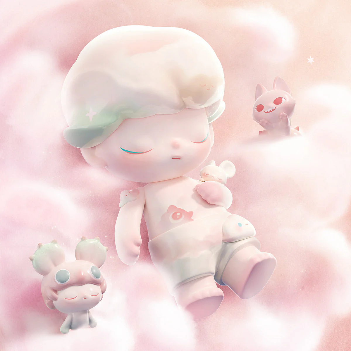 POPMART MEGA JUST DIMOO 400% Dreaming of You - POPBOXSS