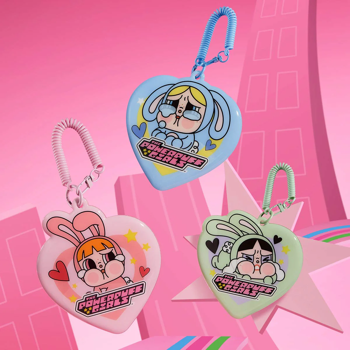CRYBABY× Powerpuff Girls Series-Card Holder Blind Box - POPBOXSS