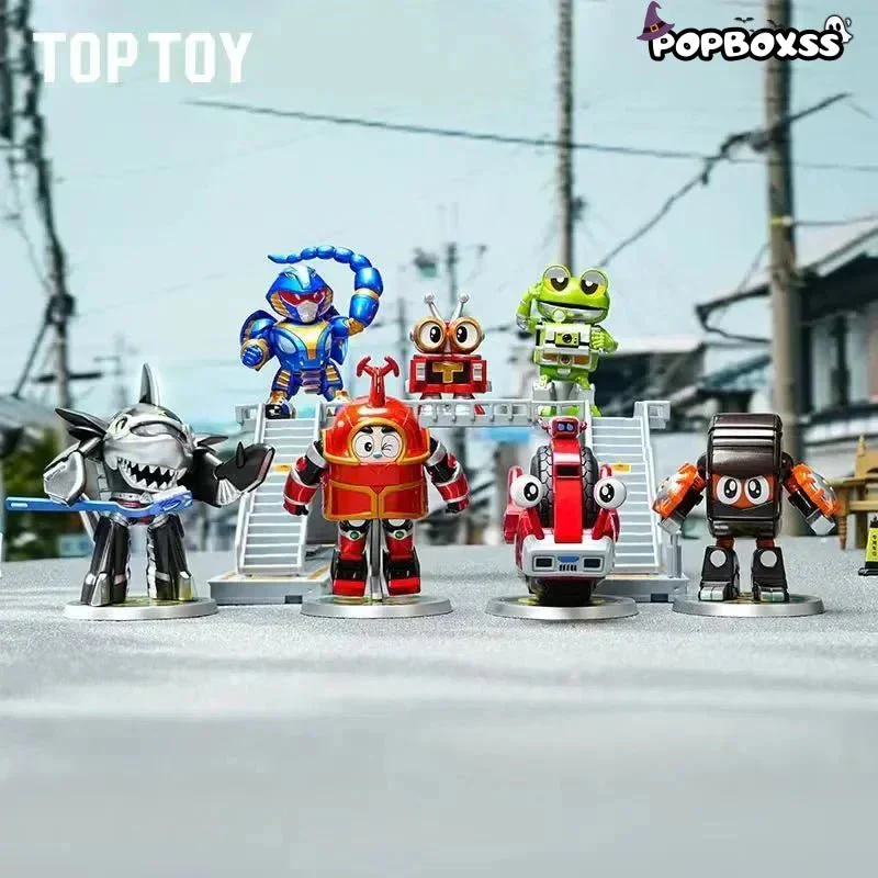 TOPTOYBN FQ Iron Armor Little Treasure Blind Box Second Bomb Kabuda Shark Fish Chili Pepper - POPBOXSS