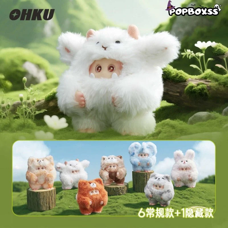 GIGGLE Monster-V2 Furry Forest Series Vinyl Plush Blind Box - POPBOXSS