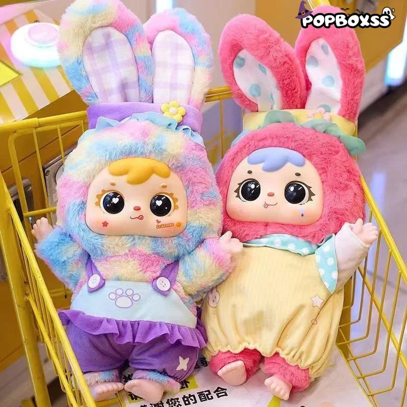 Samuel-V2 400% Little Bear And Little Rabbit's Happy Picnic Series Plush Dolls, Blind Box - POPBOXSS