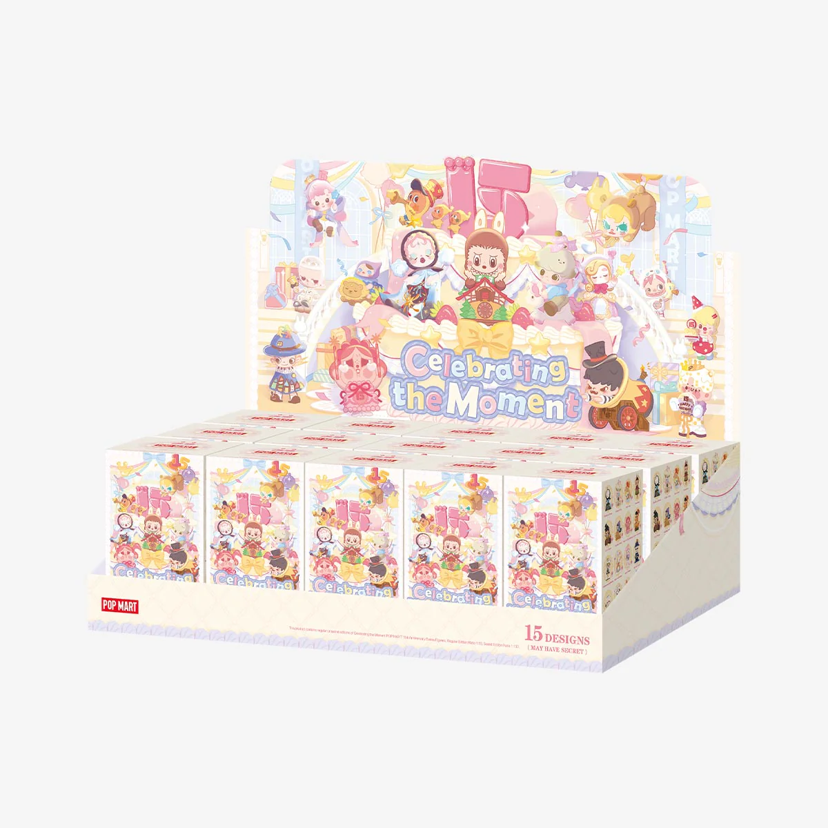 Celebrating the Moment POP MART 15th Anniversary Series Figures Blind Box - POPBOXSS