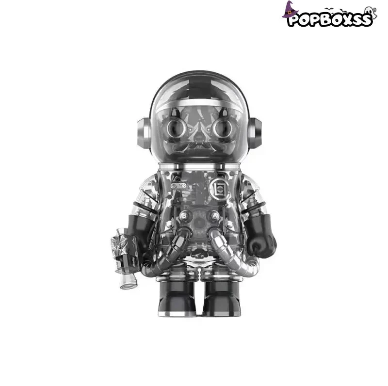 MEGA SPACE MOLLY 400% CLOT-Black Alienegra & ''IN SPACE'' 3D Painting - POPBOXSS