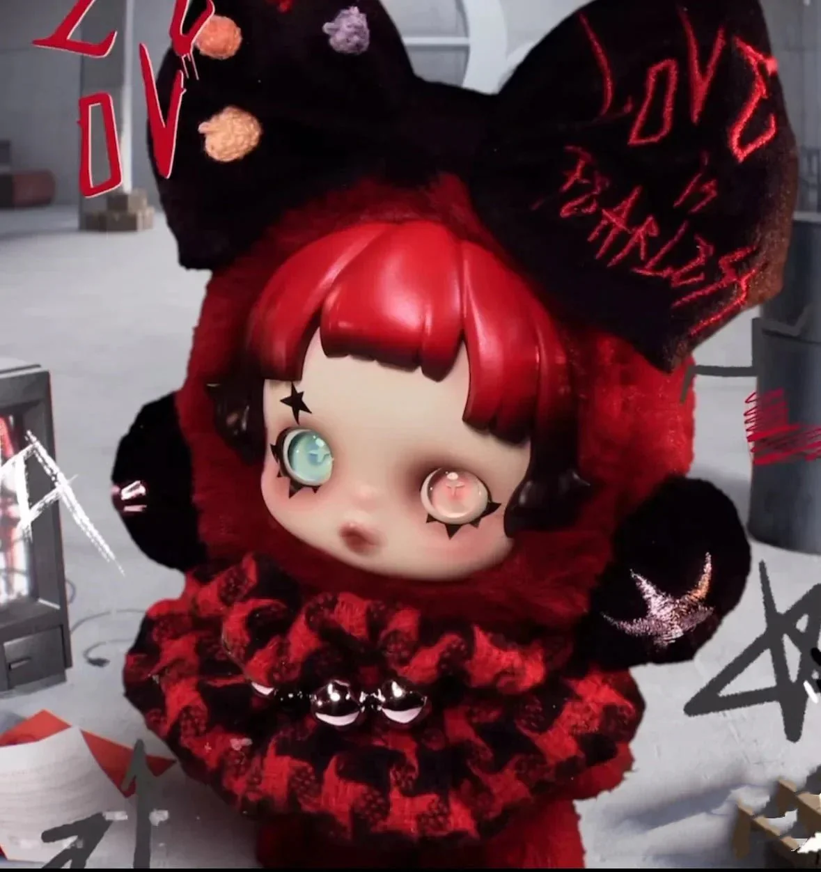 SKULLPANDA Plush-6kHz. Italy Limited - POPBOXSS