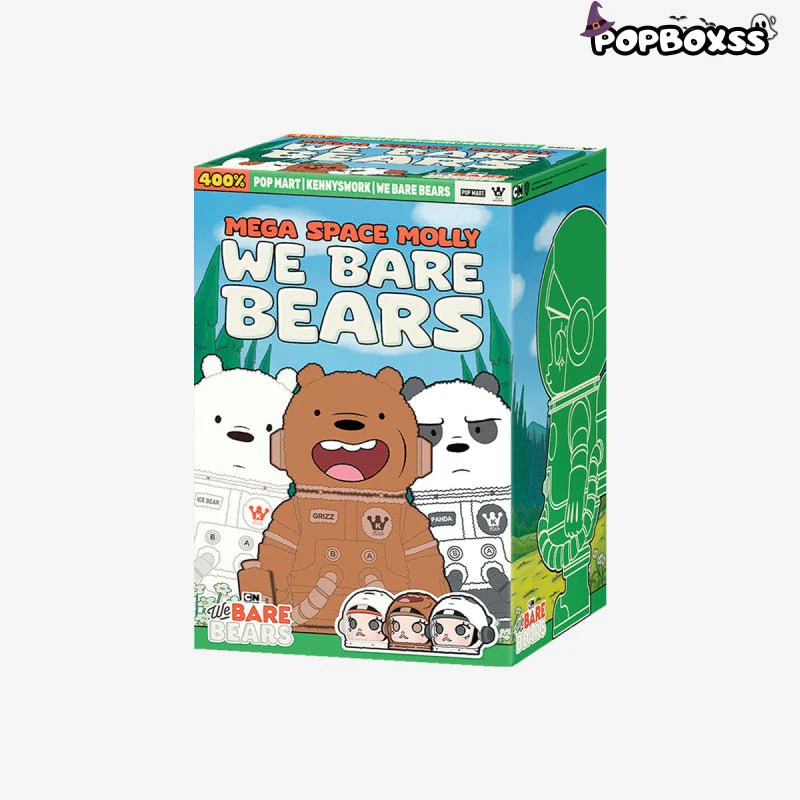 MEGA SPACE MOLLY 400% WE BARE BEARS, Blind Box - POPBOXSS