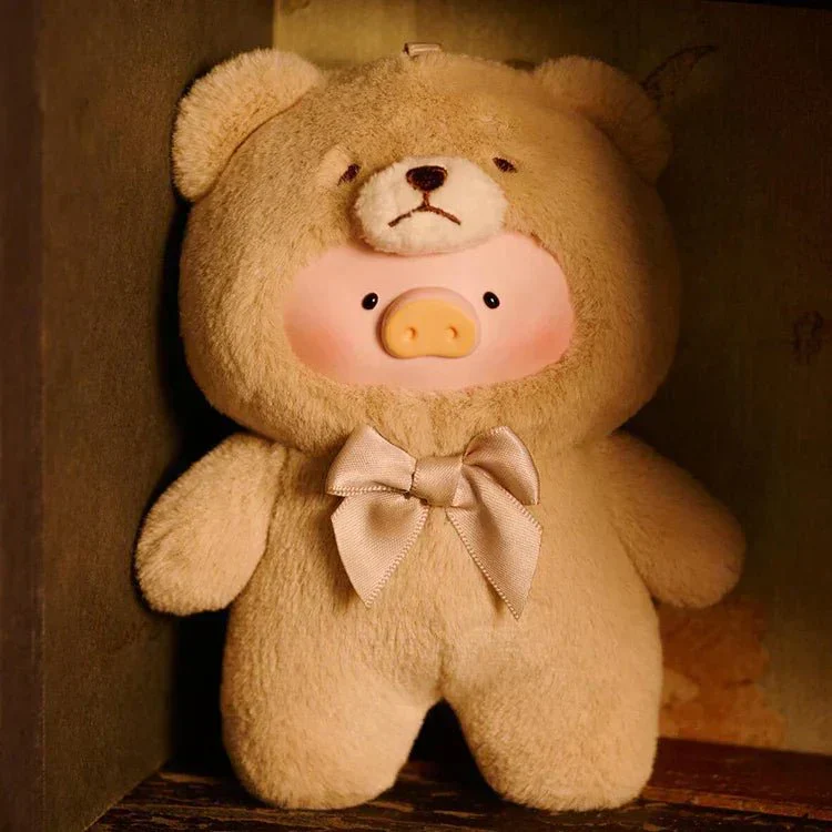 LuLu the Piggy Teddy Lulu Vinyl Face Series Plush Dolls. Blind Box - POPBOXSS