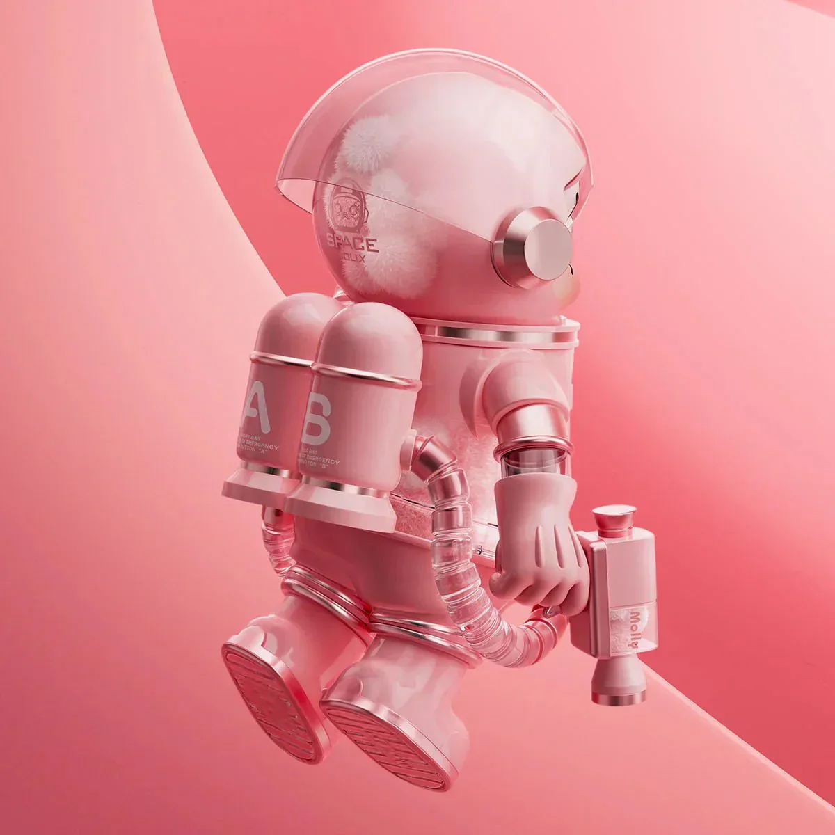 MEGA SPACE MOLLY 400% SMITTEN LOVE - POPBOXSS