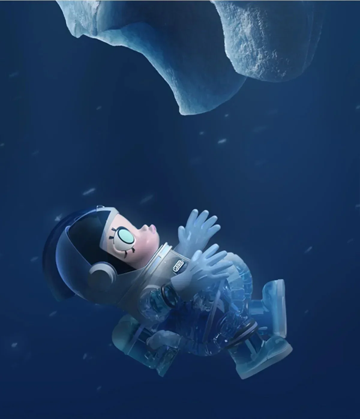 MEGA COLLECTION 400% SPACEMOLLY Glacier - POPBOXSS