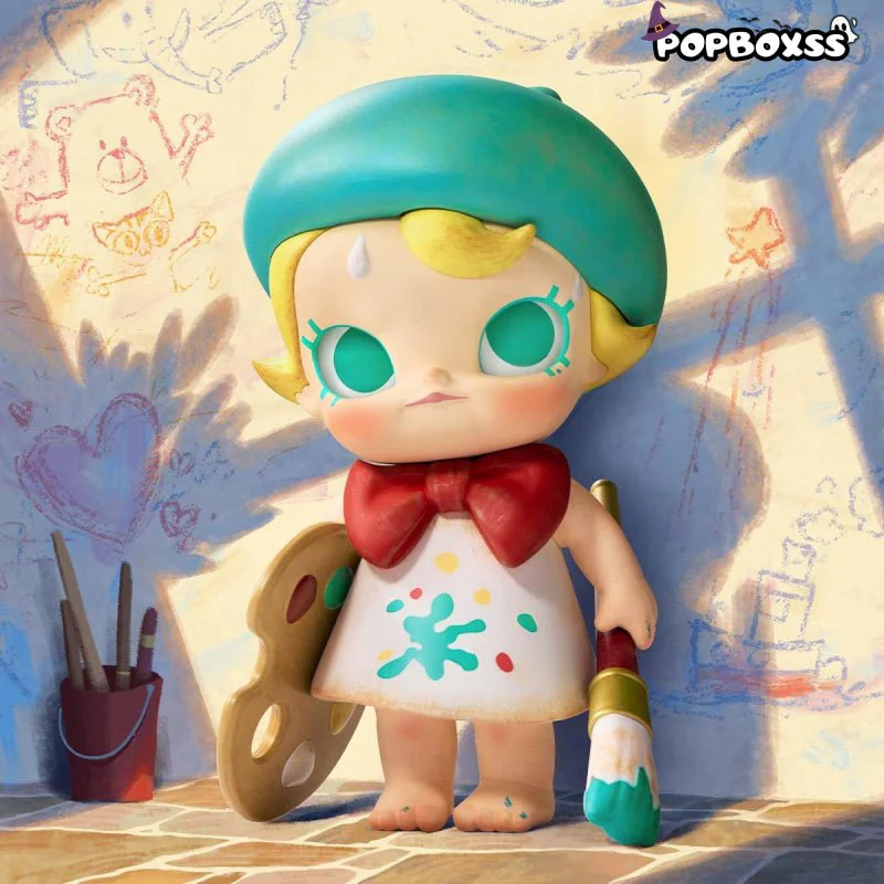 Baby Molly Future Painter Figurine - POPBOXSS