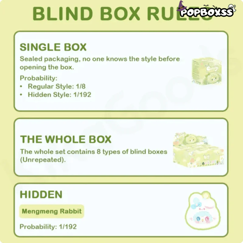 Yooki Cutely Rabbit Series Plush Blind Box - POPBOXSS