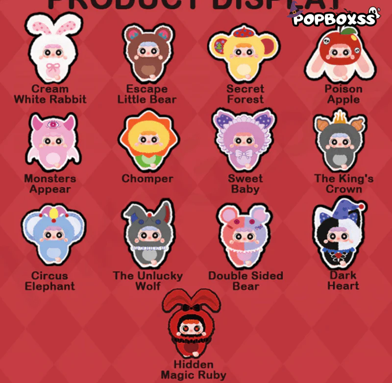 Migo Little Troublemaker Series Plush Pendant Blind Box - POPBOXSS