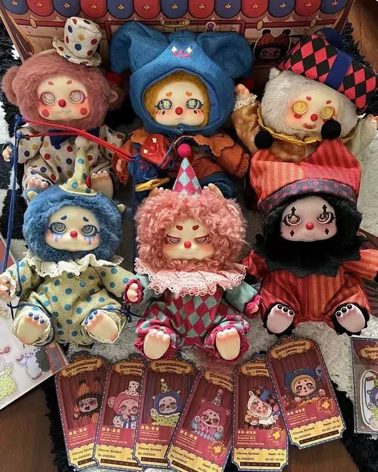 Cino Dreamland Circus Series Plush Blind Box - POPBOXSS