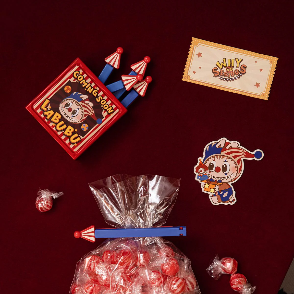 WHY SO SERIOUS Series - Magnetic Sealing Clip Storage Box Set - POPBOXSS