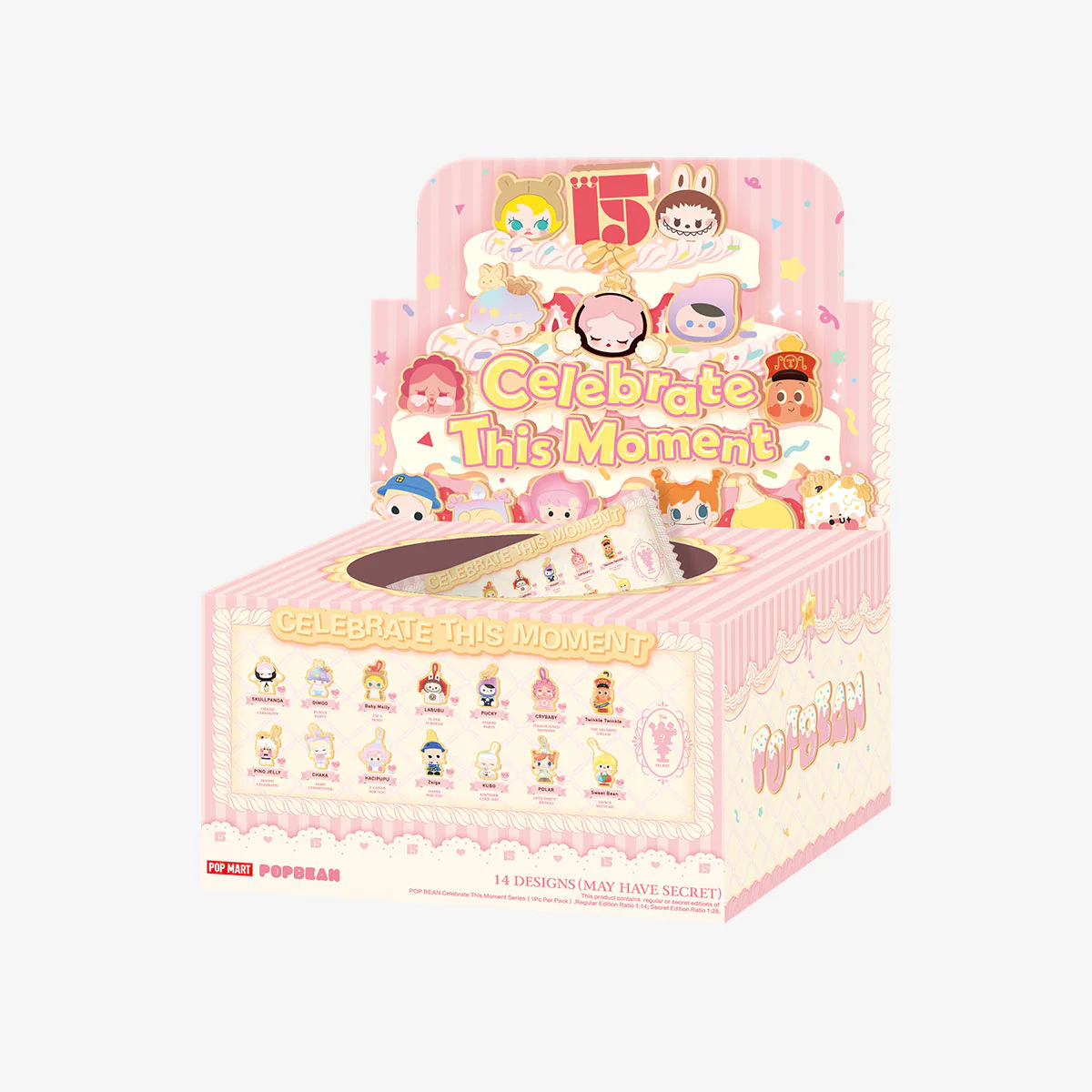 POP BEAN Celebrate This Moment Series Mini Figures, Blind Bag - POPBOXSS